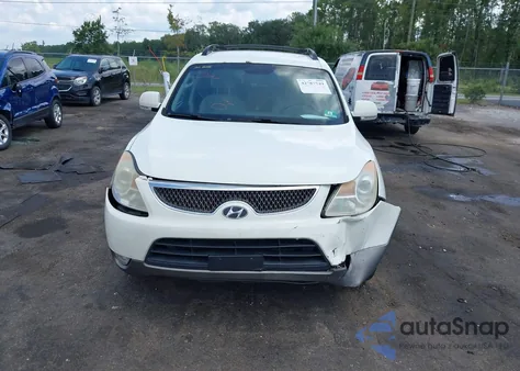 2010 Hyundai Veracruz Gls z USA, uszkodzony, nr VIN KM8NUDCC6AU122150